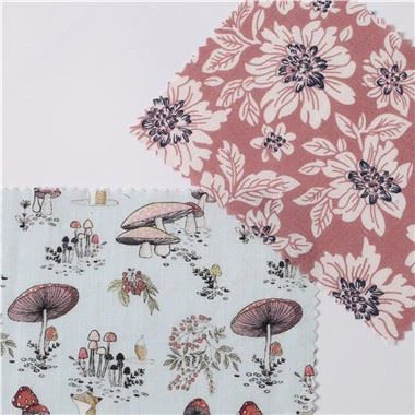 Imprimate bumbac Blend Fabric